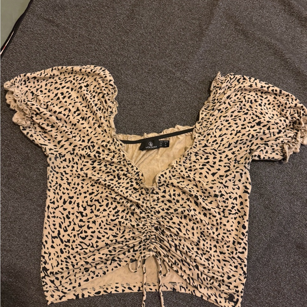 Volcom Runched Crop Top
